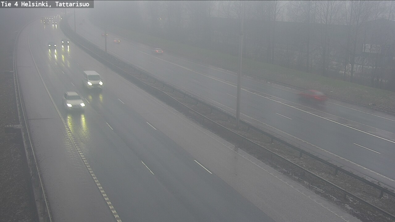 Weather Camera Image Väg 4 Helsingfors, Tattarmossen, Helsinki, Uusimaa