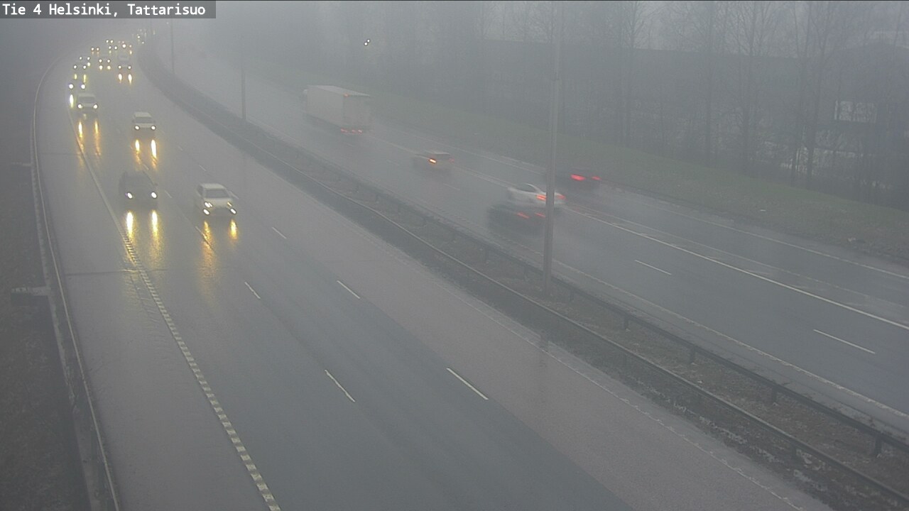 Weather Camera Image Väg 4 Helsingfors, Tattarmossen, Helsinki, Uusimaa