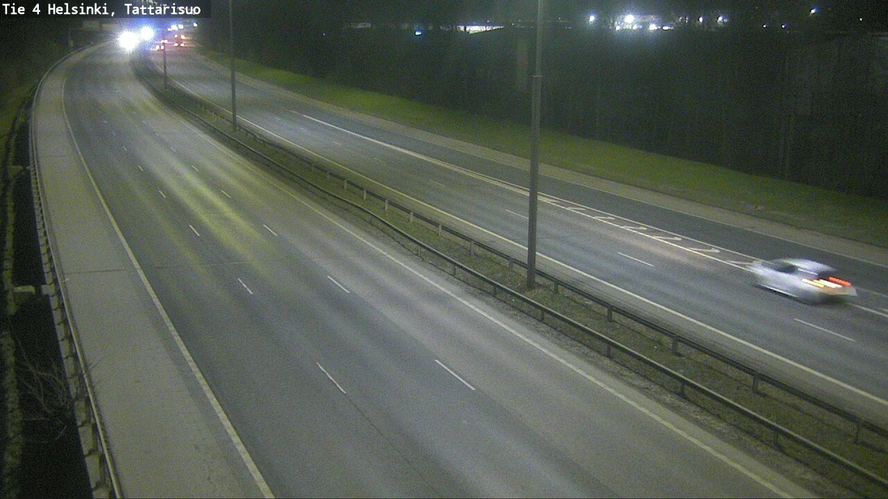 Weather Camera Image Väg 4 Helsingfors, Tattarmossen, Helsinki, Uusimaa