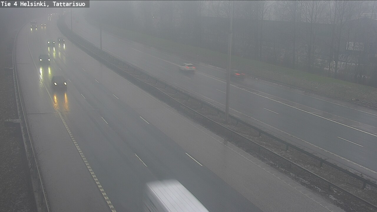 Weather Camera Image Väg 4 Helsingfors, Tattarmossen, Helsinki, Uusimaa