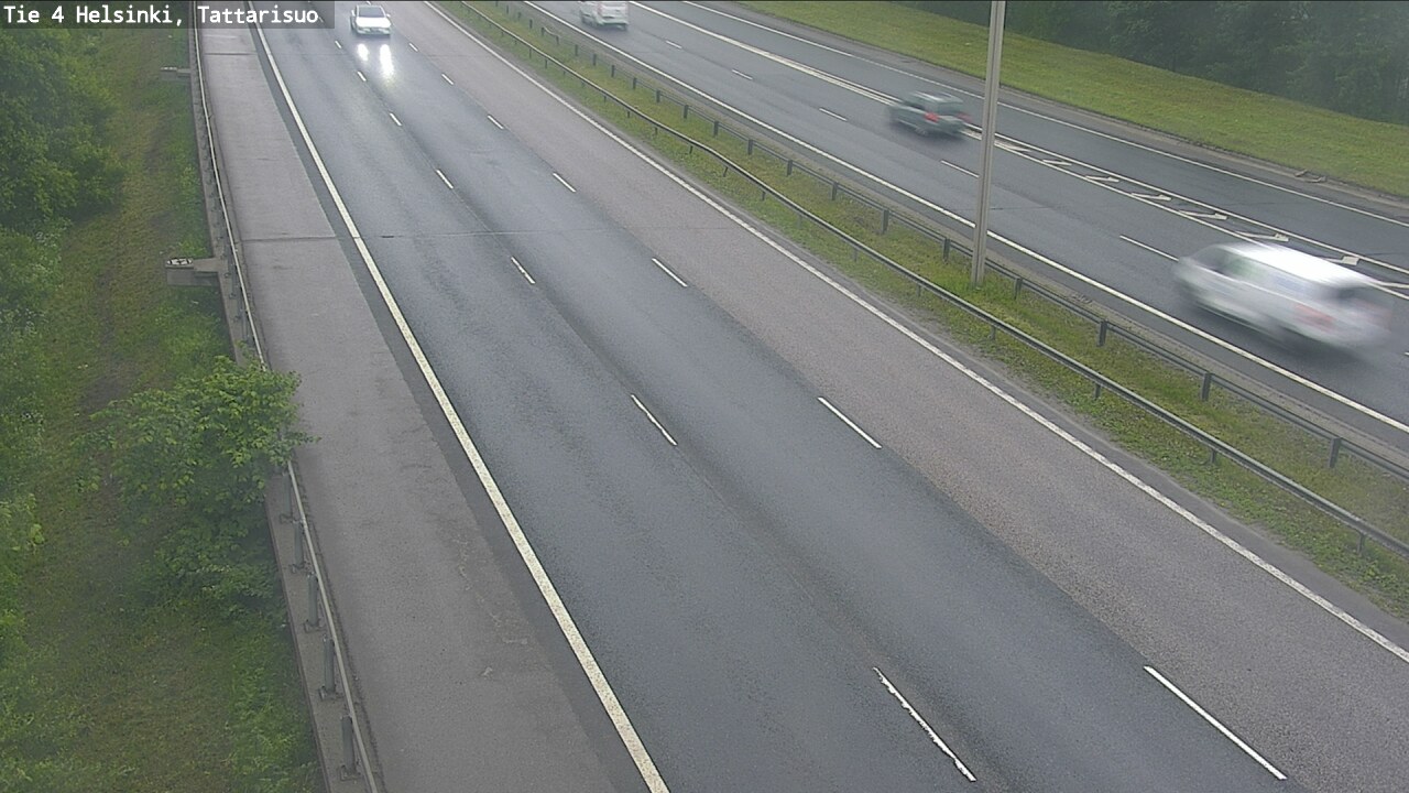 Weather Camera Image Väg 4 Helsingfors, Tattarmossen, Helsinki, Uusimaa