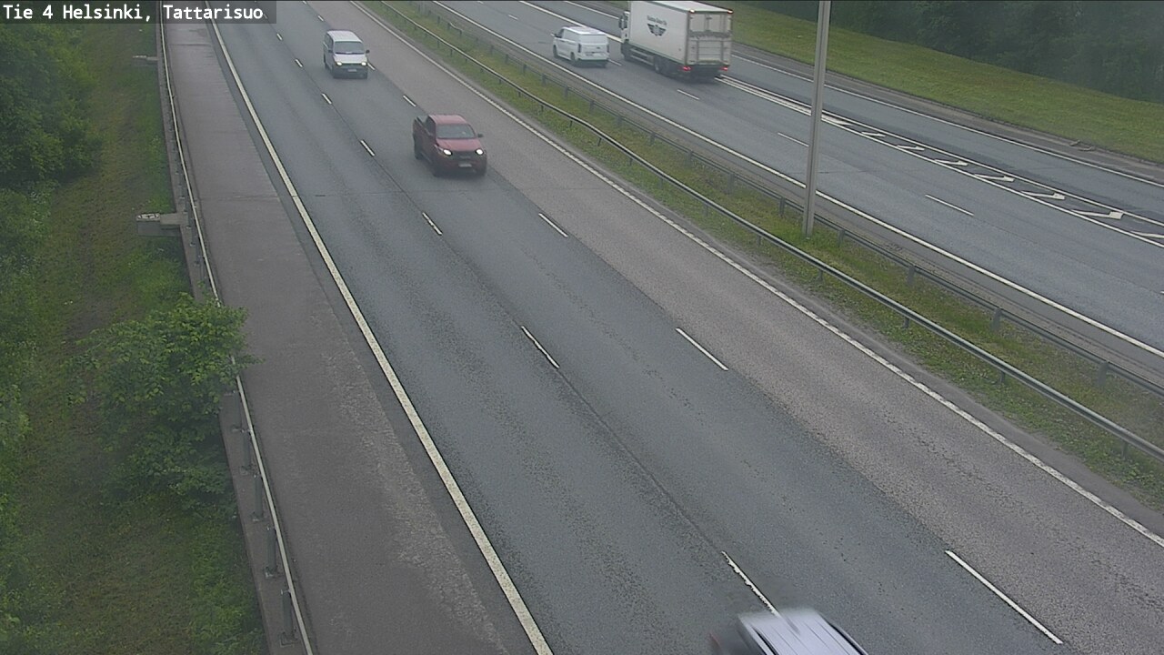 Weather Camera Image Väg 4 Helsingfors, Tattarmossen, Helsinki, Uusimaa