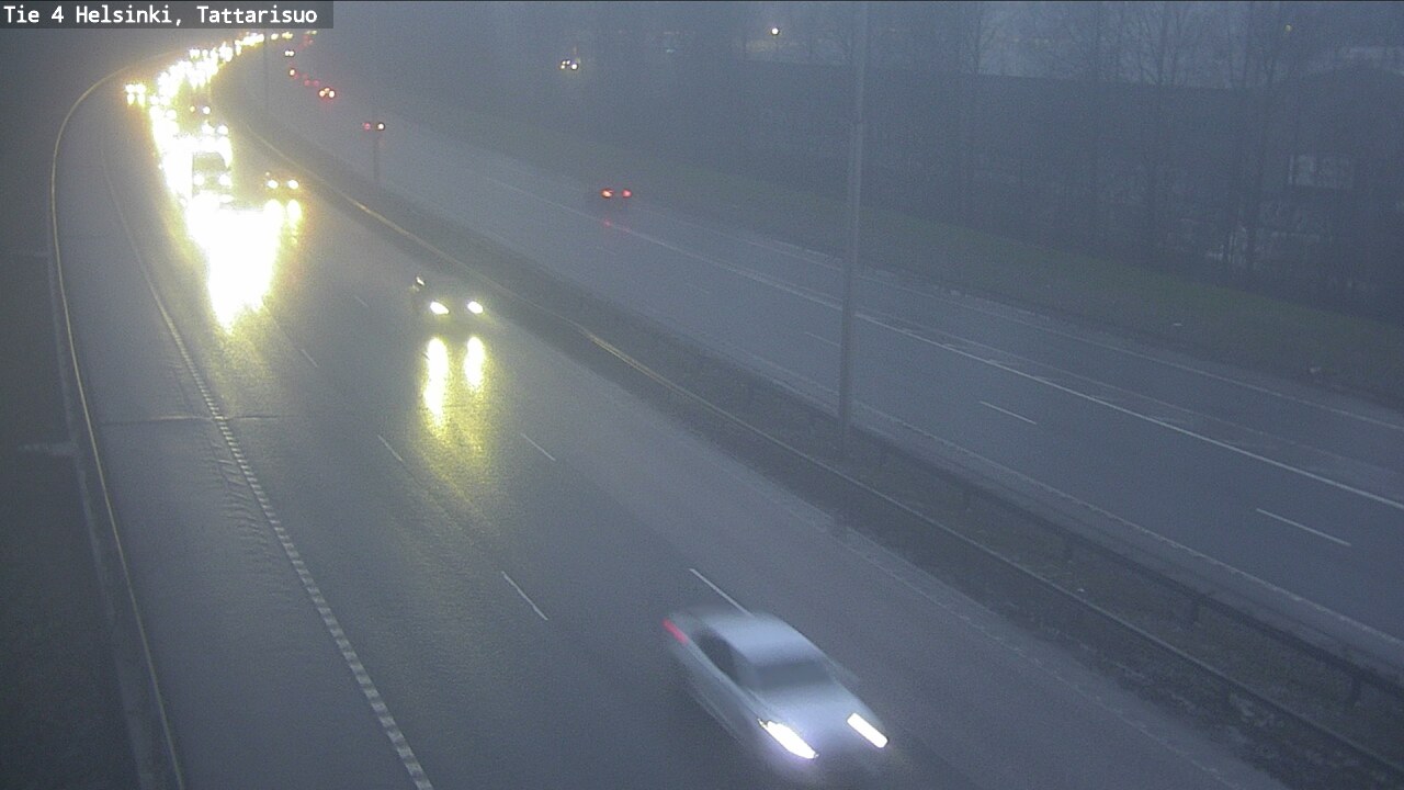 Weather Camera Image Väg 4 Helsingfors, Tattarmossen, Helsinki, Uusimaa