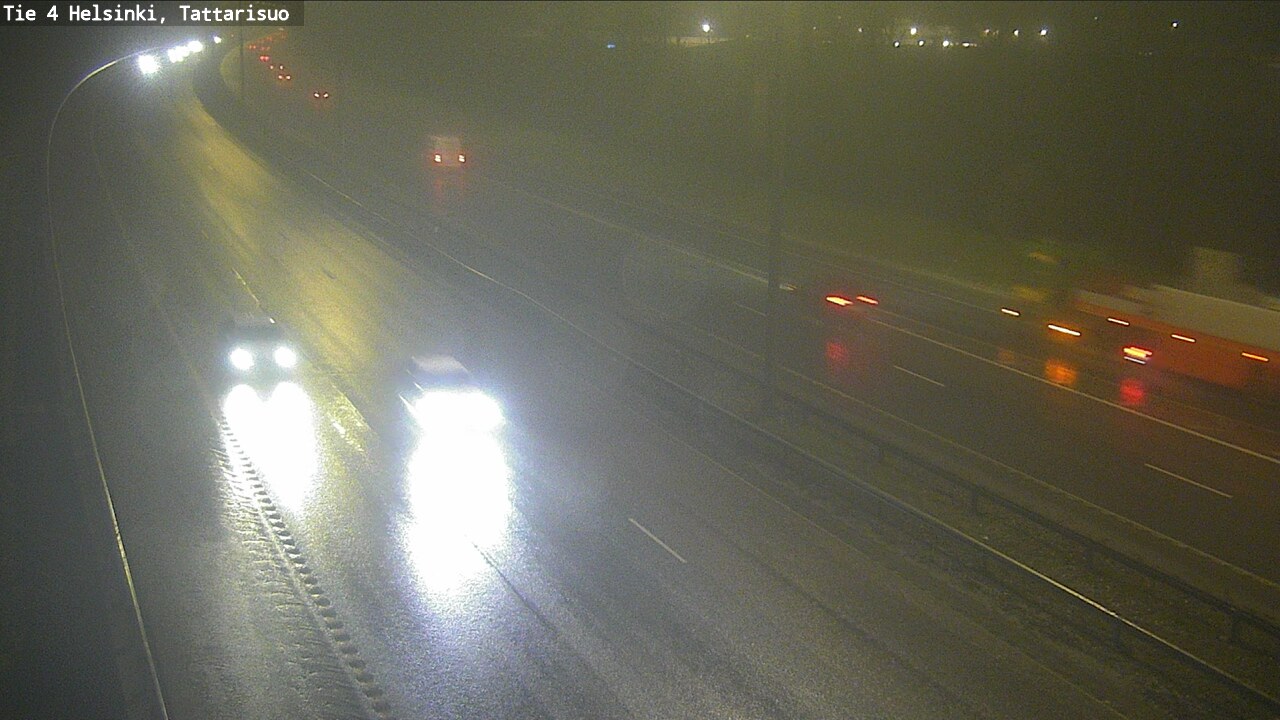 Weather Camera Image Väg 4 Helsingfors, Tattarmossen, Helsinki, Uusimaa