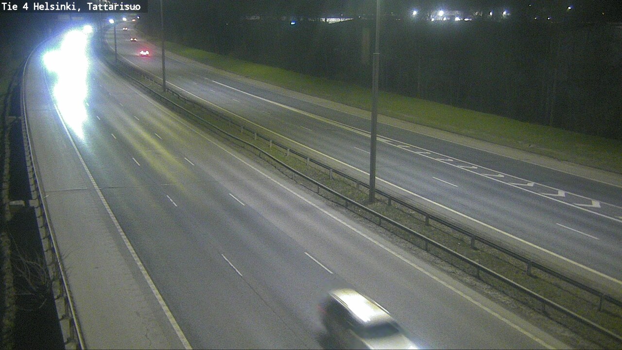 Weather Camera Image Väg 4 Helsingfors, Tattarmossen, Helsinki, Uusimaa