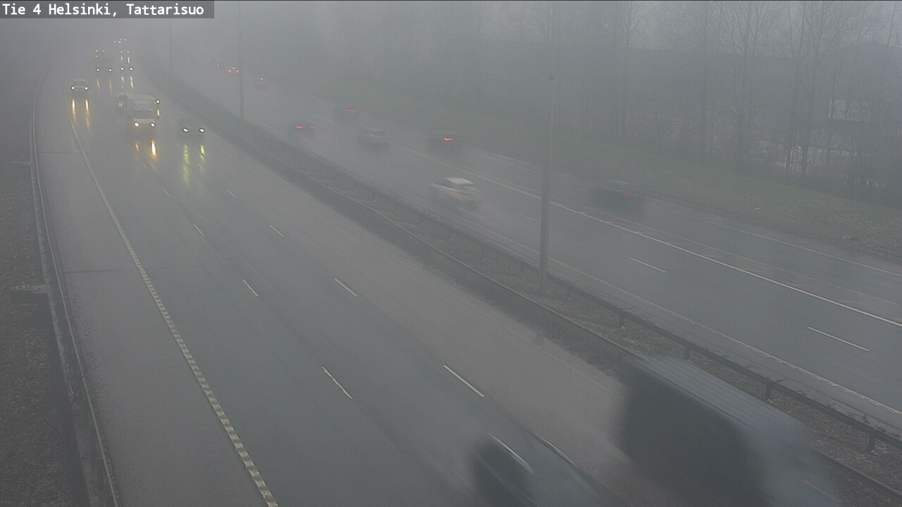 Weather Camera Image Väg 4 Helsingfors, Tattarmossen, Helsinki, Uusimaa