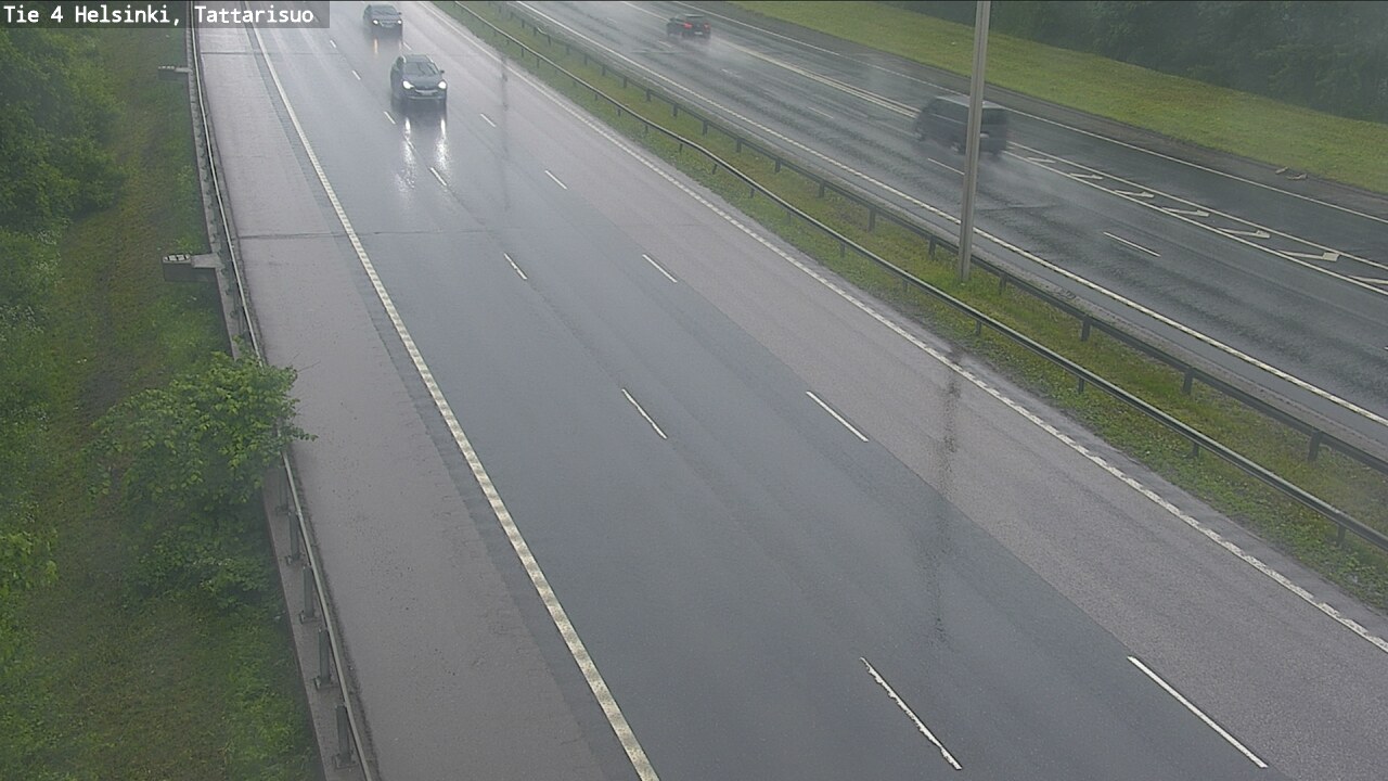 Weather Camera Image Väg 4 Helsingfors, Tattarmossen, Helsinki, Uusimaa