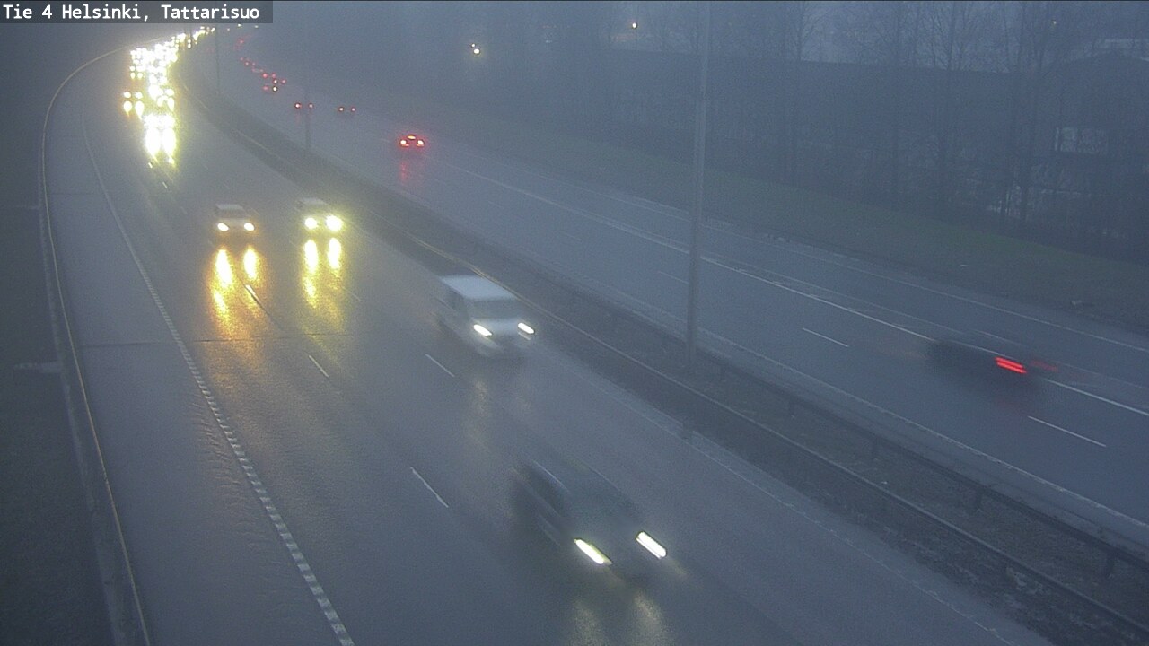 Weather Camera Image Väg 4 Helsingfors, Tattarmossen, Helsinki, Uusimaa