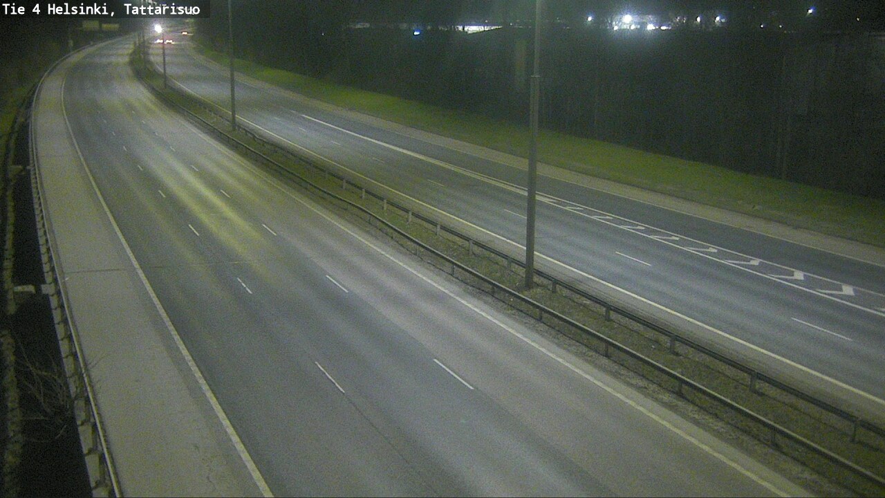 Weather Camera Image Väg 4 Helsingfors, Tattarmossen, Helsinki, Uusimaa