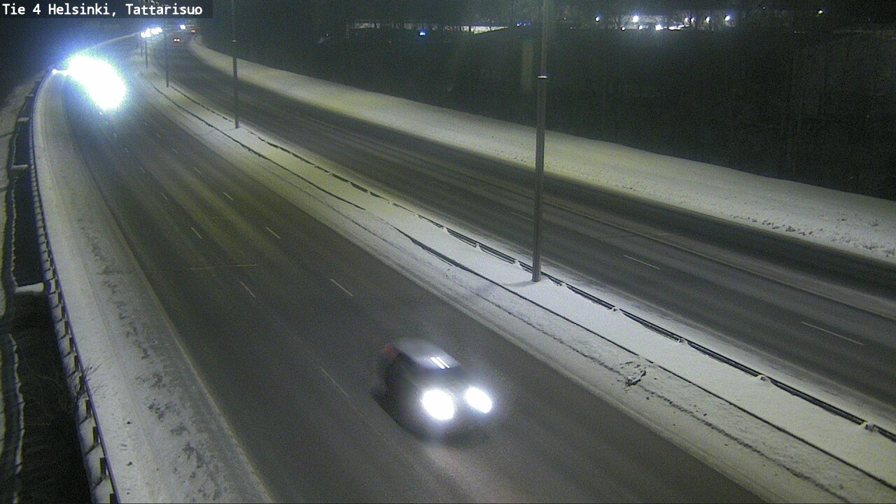 Weather Camera Image Road 4 Helsinki, Tattarisuo, Helsinki, Uusimaa