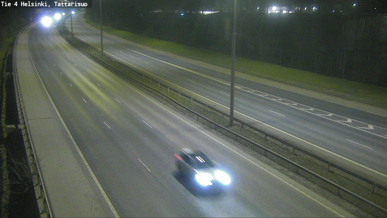 Weather Camera Image Väg 4 Helsingfors, Tattarmossen, Helsinki, Uusimaa