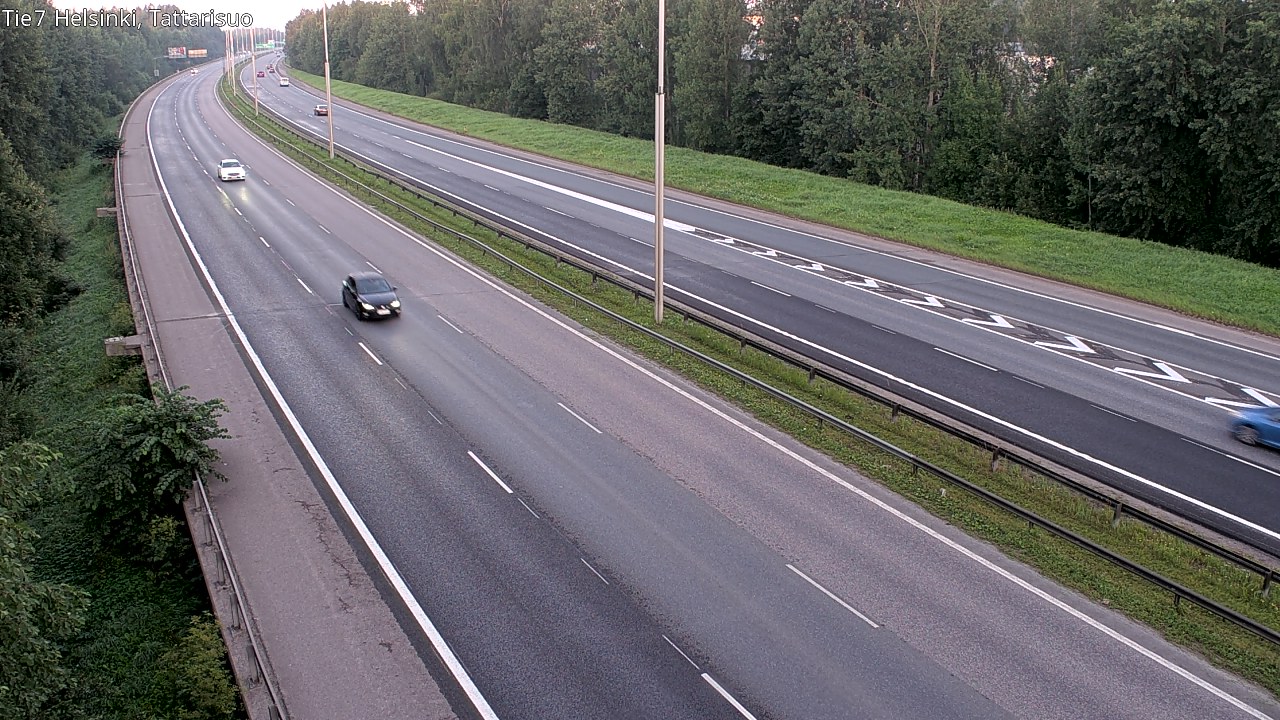 Weather Camera Image Väg 4 Helsingfors, Tattarmossen, Helsinki, Uusimaa