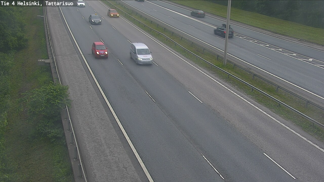 Weather Camera Image Väg 4 Helsingfors, Tattarmossen, Helsinki, Uusimaa