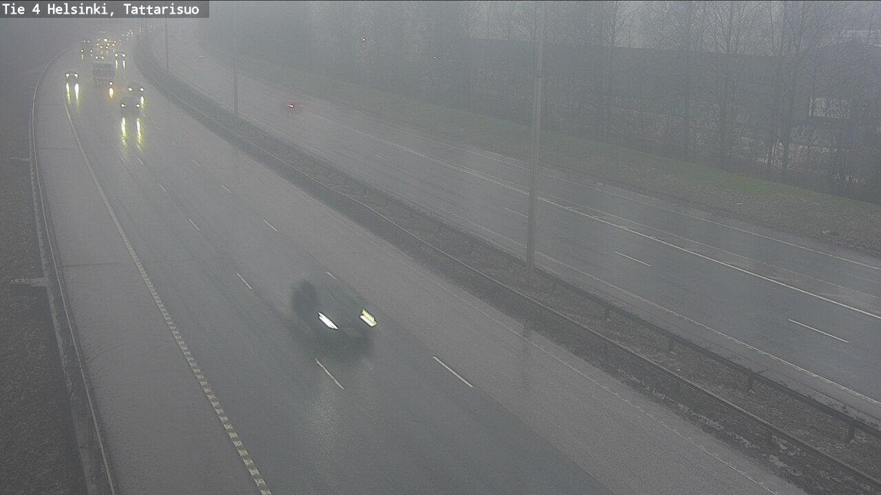 Weather Camera Image Väg 4 Helsingfors, Tattarmossen, Helsinki, Uusimaa