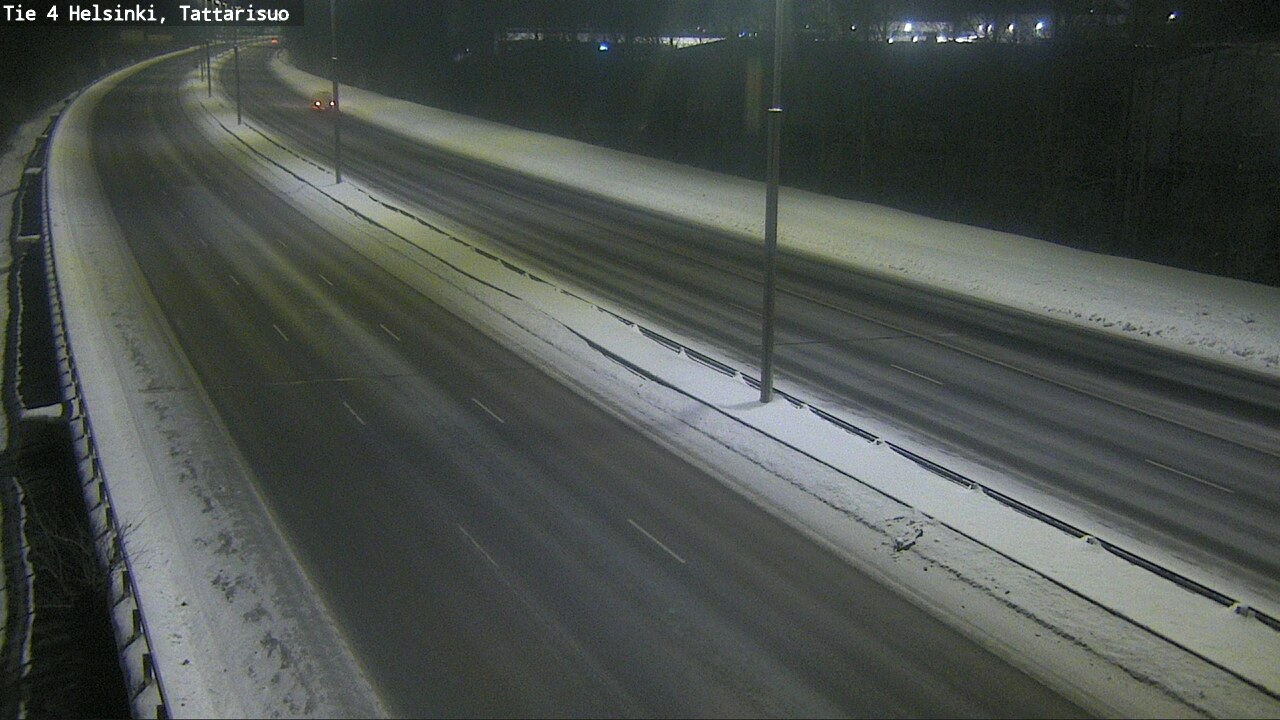 Weather Camera Image Road 4 Helsinki, Tattarisuo, Helsinki, Uusimaa