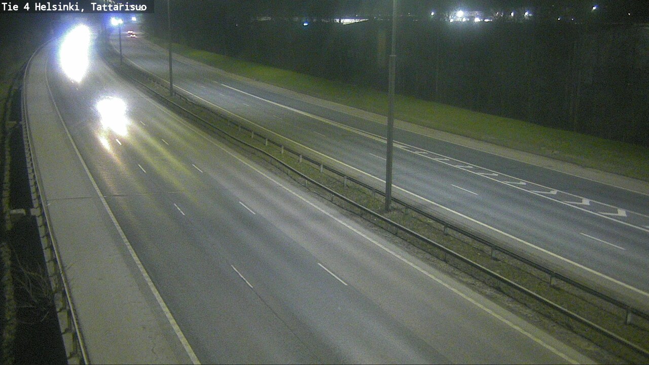Weather Camera Image Väg 4 Helsingfors, Tattarmossen, Helsinki, Uusimaa