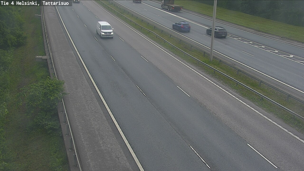 Weather Camera Image Väg 4 Helsingfors, Tattarmossen, Helsinki, Uusimaa