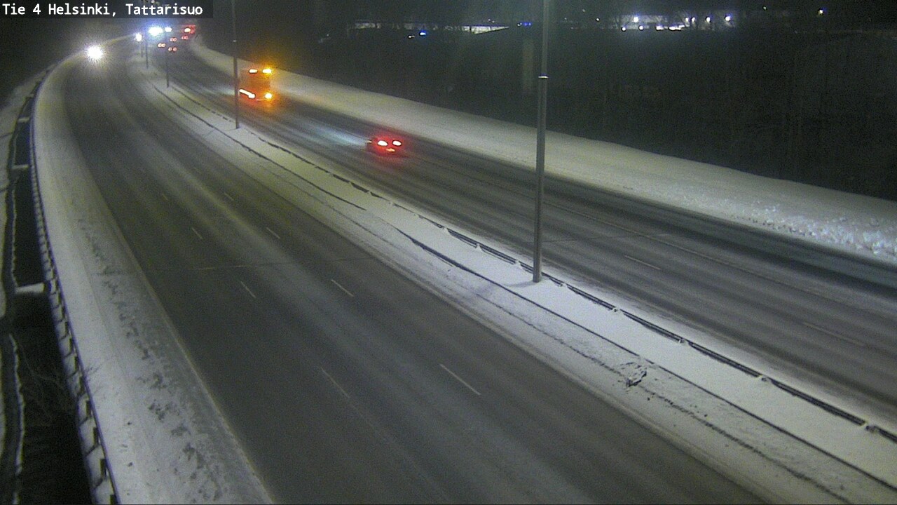 Weather Camera Image Road 4 Helsinki, Tattarisuo, Helsinki, Uusimaa