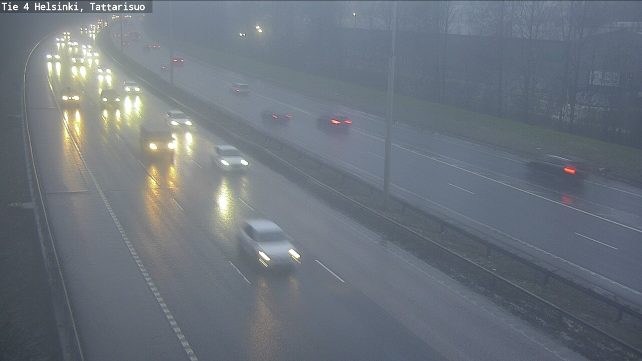 Weather Camera Image Väg 4 Helsingfors, Tattarmossen, Helsinki, Uusimaa