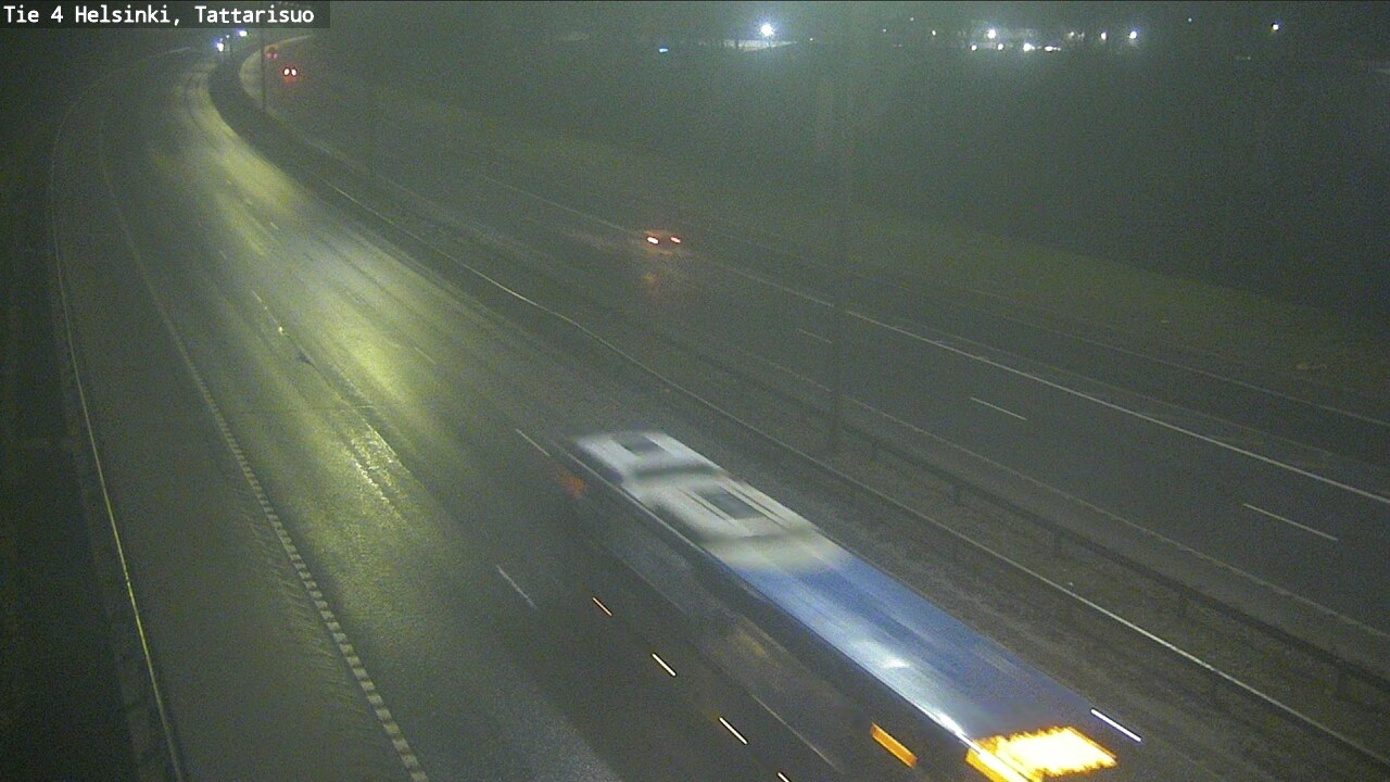 Weather Camera Image Väg 4 Helsingfors, Tattarmossen, Helsinki, Uusimaa