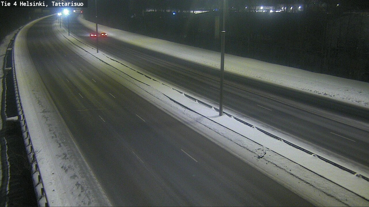 Weather Camera Image Road 4 Helsinki, Tattarisuo, Helsinki, Uusimaa