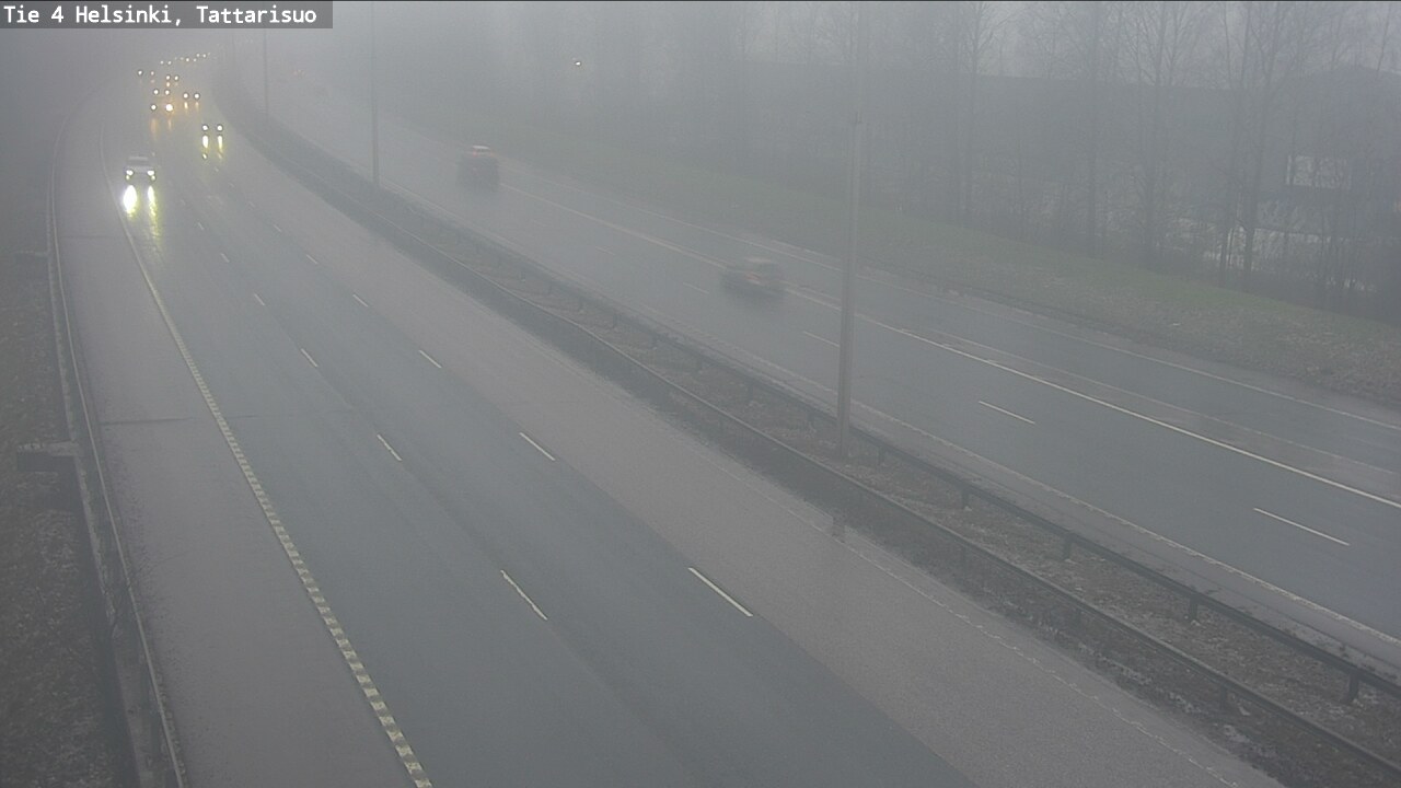 Weather Camera Image Väg 4 Helsingfors, Tattarmossen, Helsinki, Uusimaa