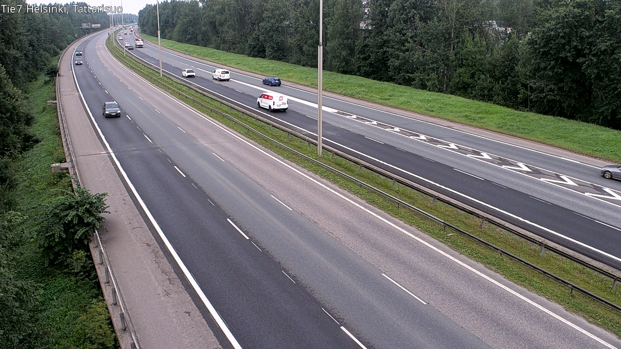 Weather Camera Image Väg 4 Helsingfors, Tattarmossen, Helsinki, Uusimaa