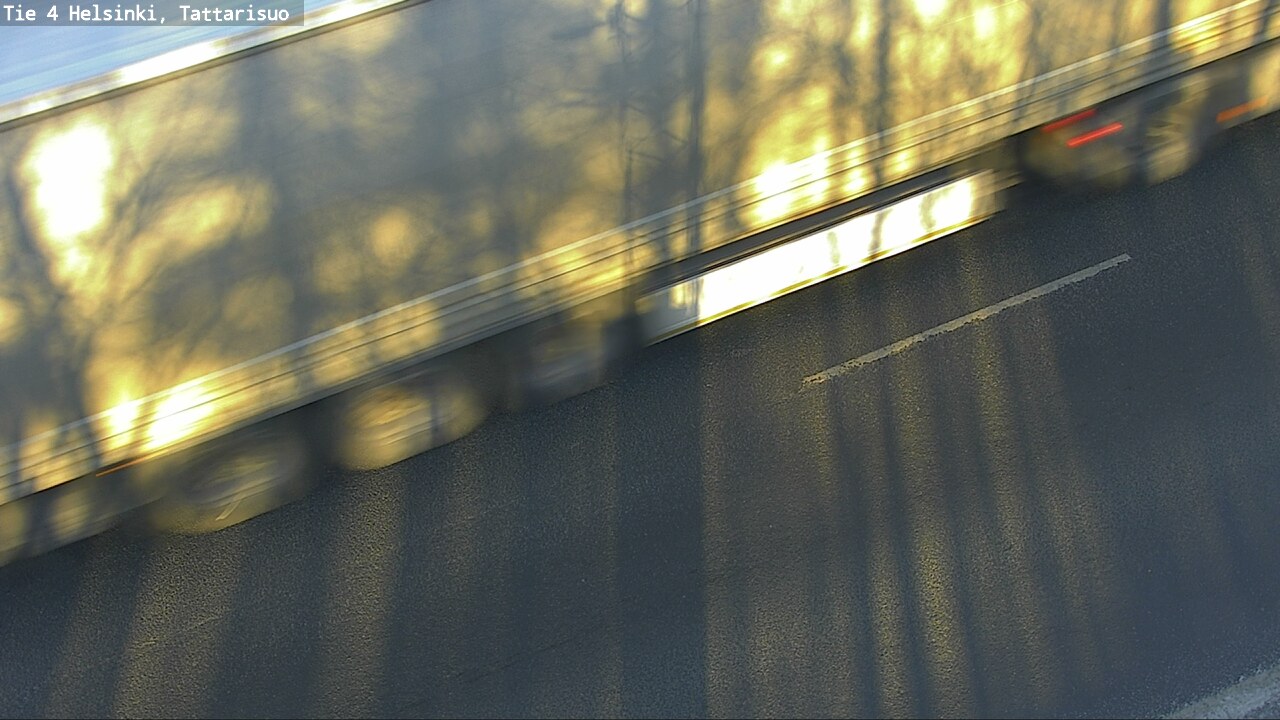 Weather Camera Image Road 4 Helsinki, Tattarisuo, Helsinki, Uusimaa