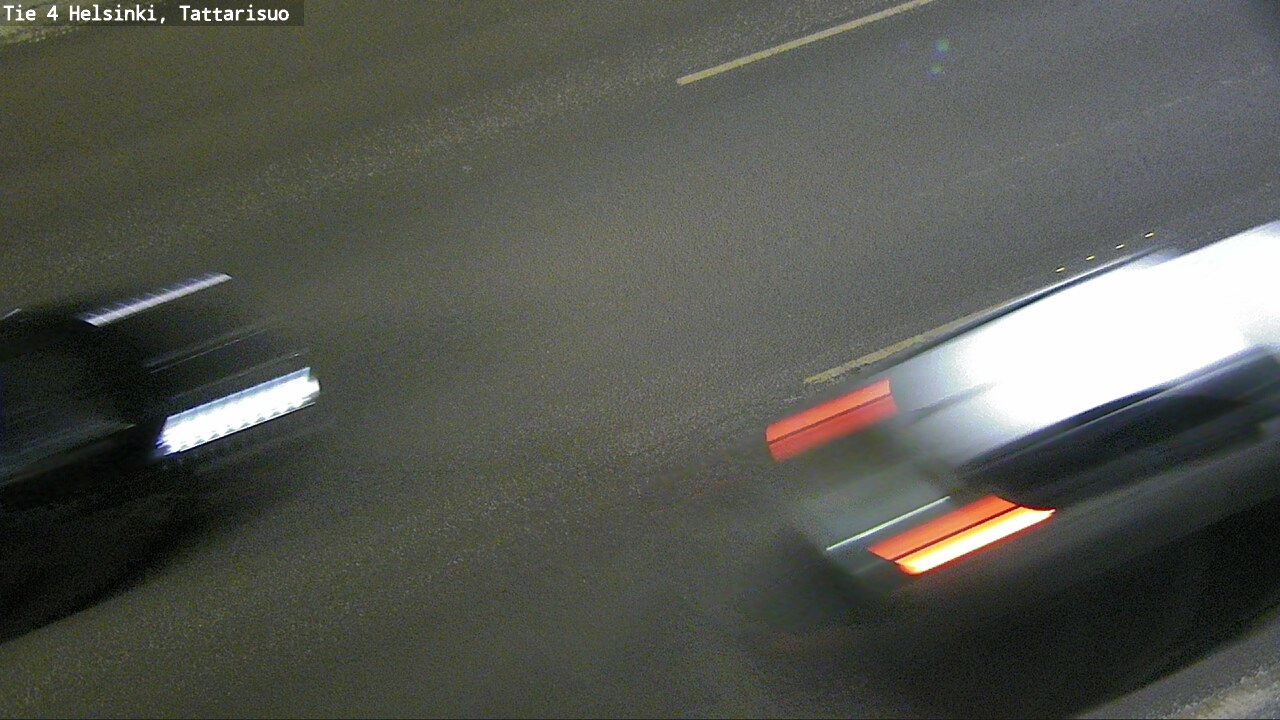 Weather Camera Image Road 4 Helsinki, Tattarisuo, Helsinki, Uusimaa