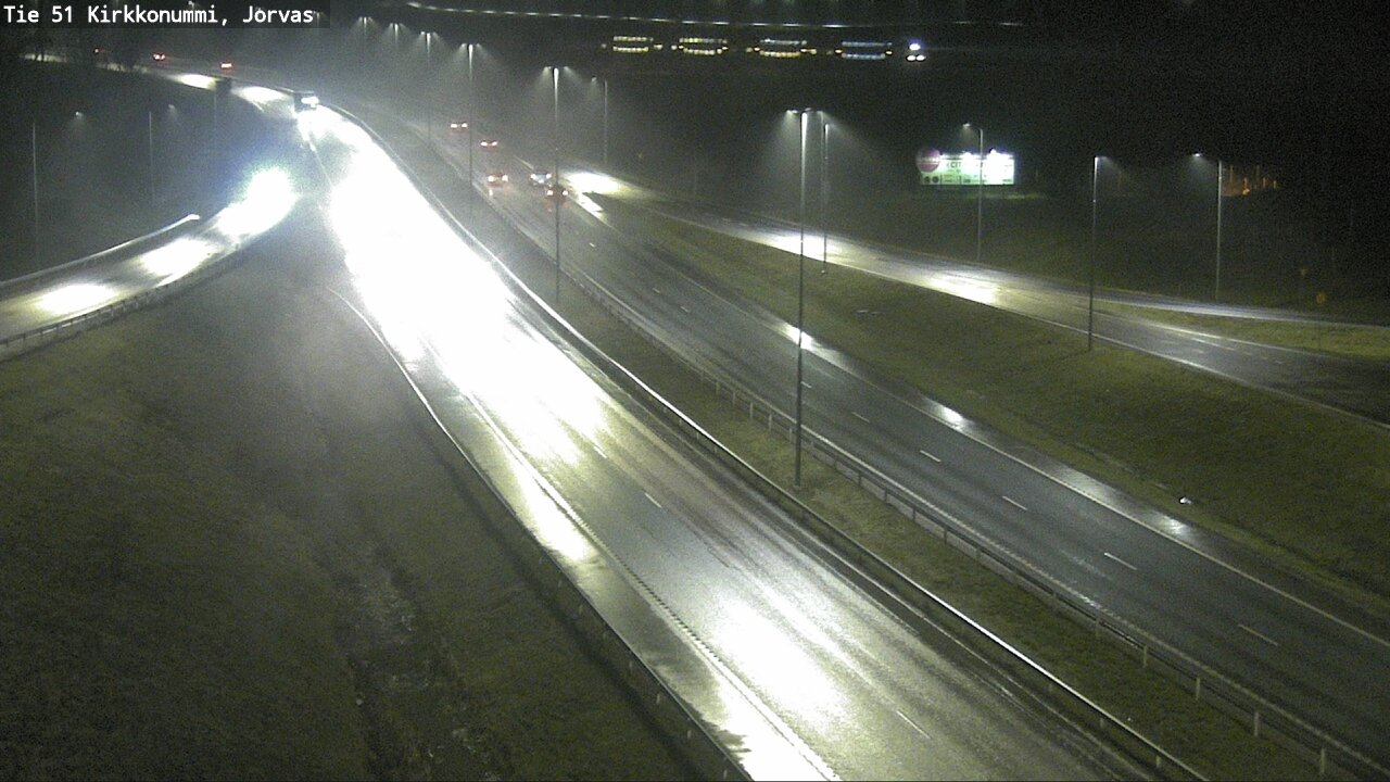Weather Camera Image Road 51 Kirkkonummi, Jorvas, Kirkkonummi, Uusimaa