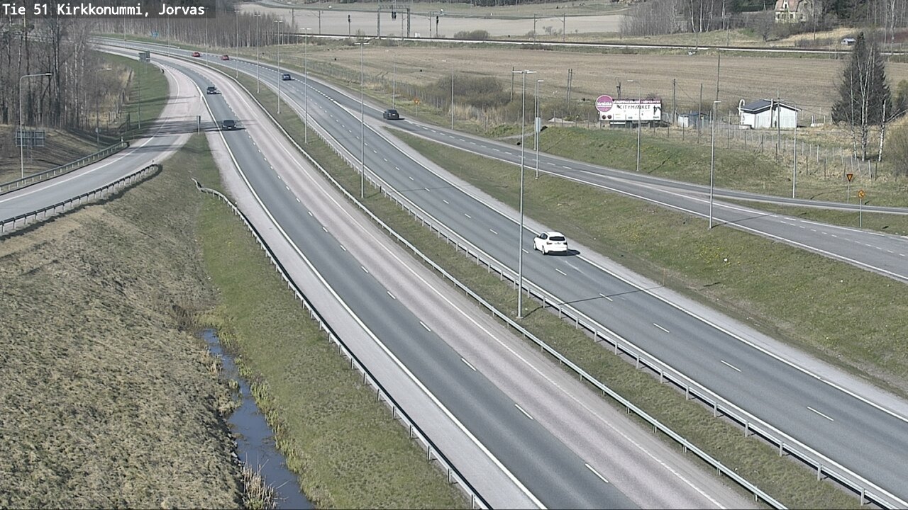 Kelikamerat Kuva Tie 51 Kirkkonummi, Jorvas, Kirkkonummi, Uusimaa