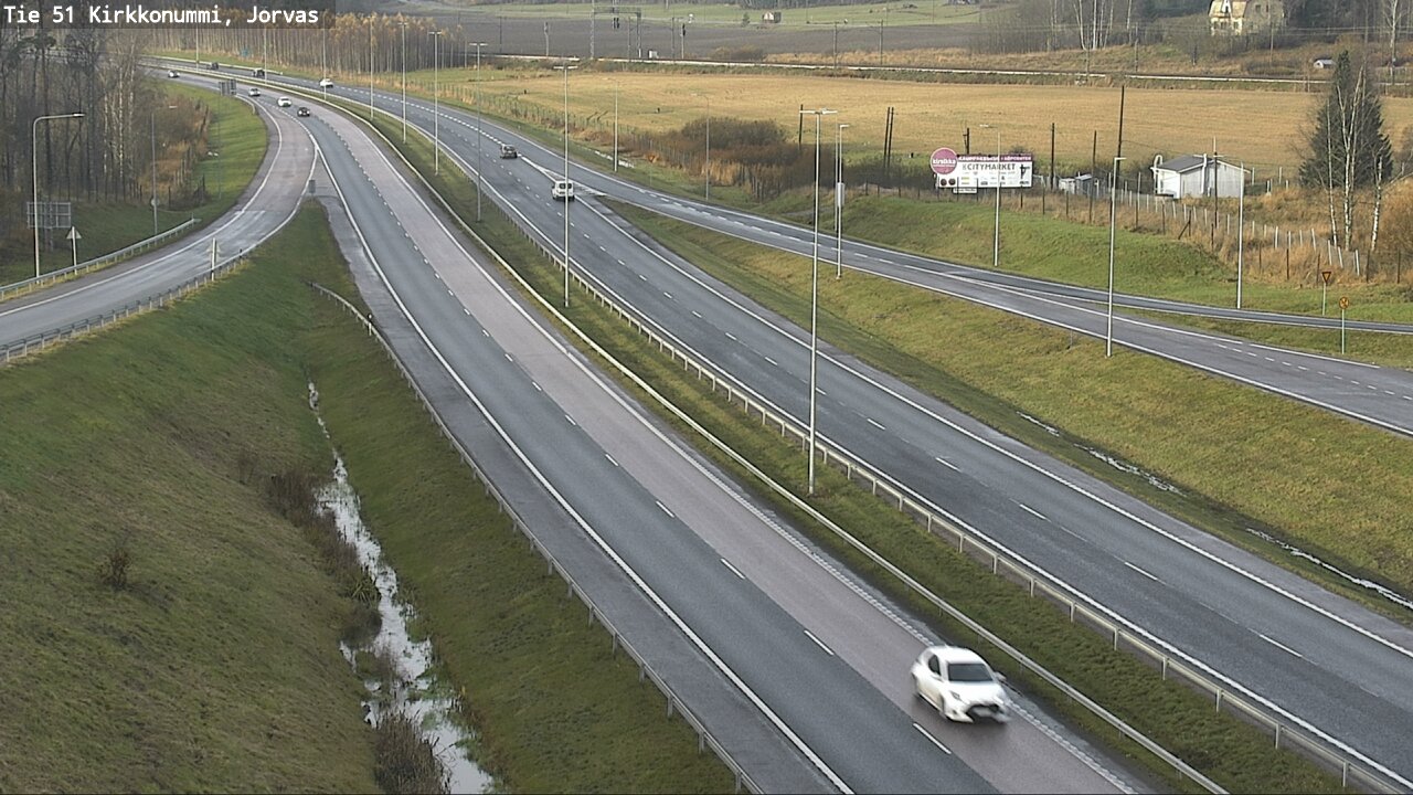 Kelikamerat Kuva Tie 51 Kirkkonummi, Jorvas, Kirkkonummi, Uusimaa