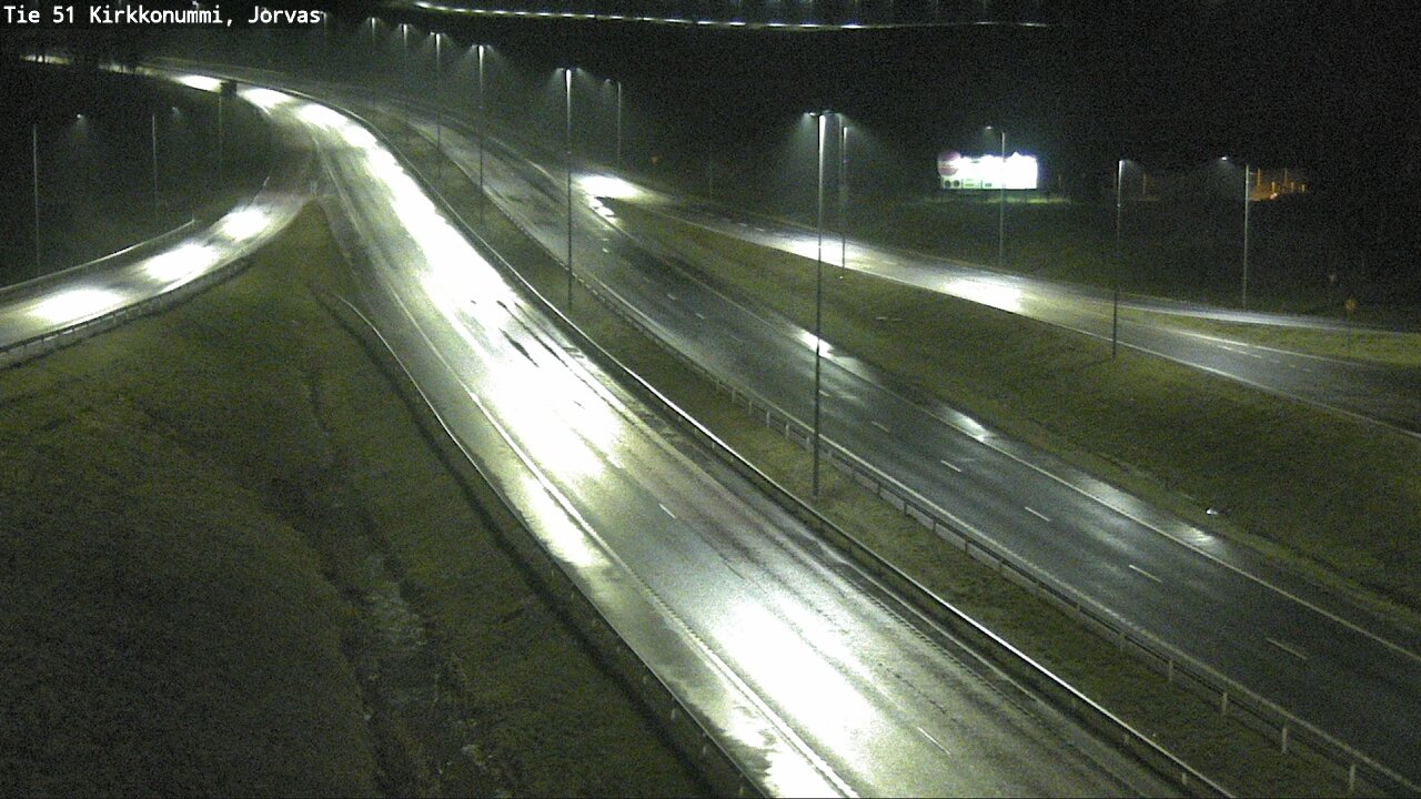Weather Camera Image Road 51 Kirkkonummi, Jorvas, Kirkkonummi, Uusimaa
