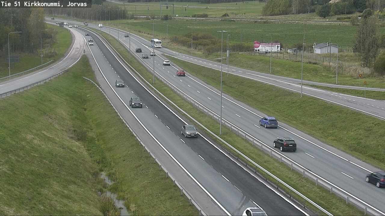 Kelikamerat Kuva Tie 51 Kirkkonummi, Jorvas, Kirkkonummi, Uusimaa
