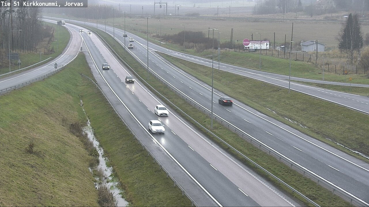 Kelikamerat Kuva Tie 51 Kirkkonummi, Jorvas, Kirkkonummi, Uusimaa