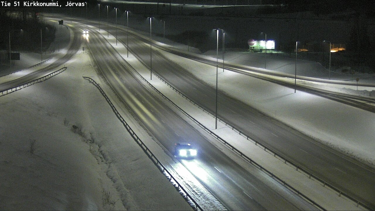 Weather Camera Image Road 51 Kirkkonummi, Jorvas, Kirkkonummi, Uusimaa
