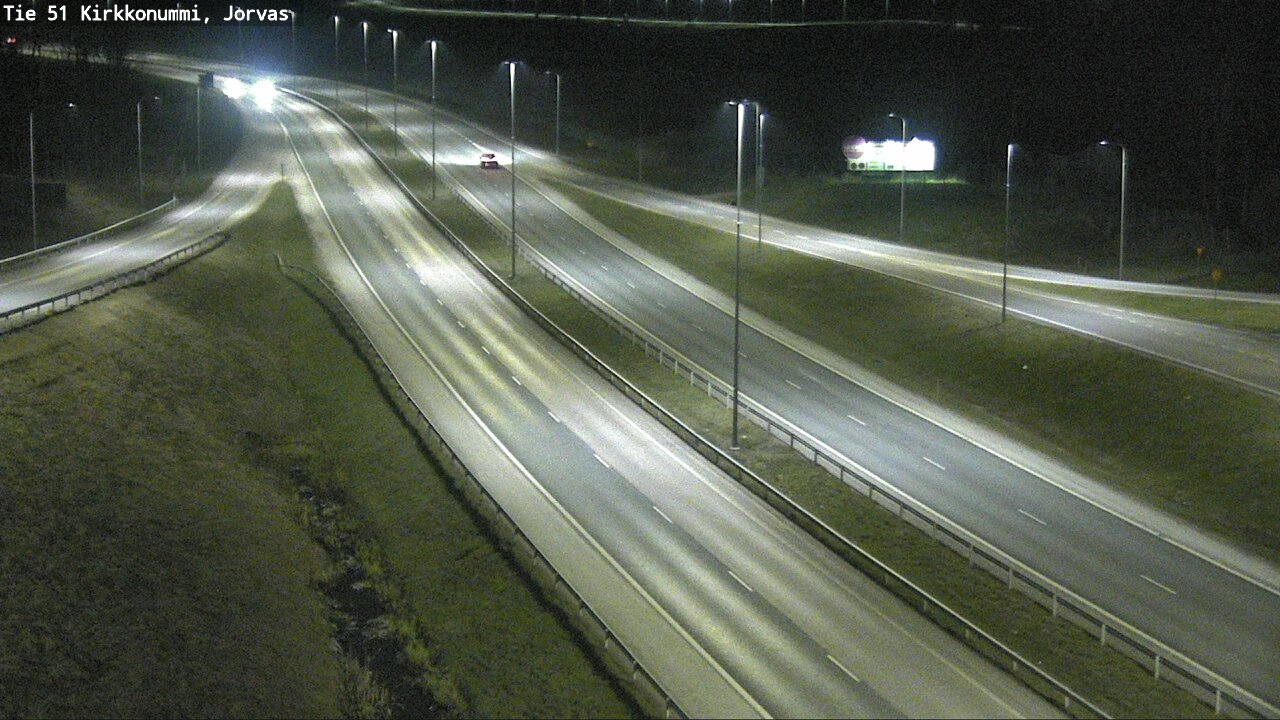 Weather Camera Image Road 51 Kirkkonummi, Jorvas, Kirkkonummi, Uusimaa