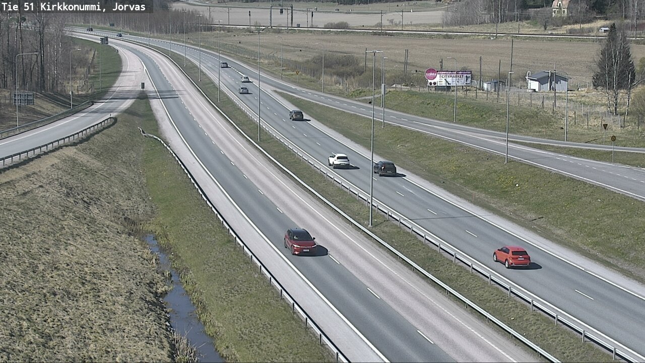 Kelikamerat Kuva Tie 51 Kirkkonummi, Jorvas, Kirkkonummi, Uusimaa