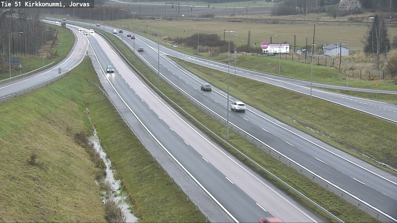Kelikamerat Kuva Tie 51 Kirkkonummi, Jorvas, Kirkkonummi, Uusimaa