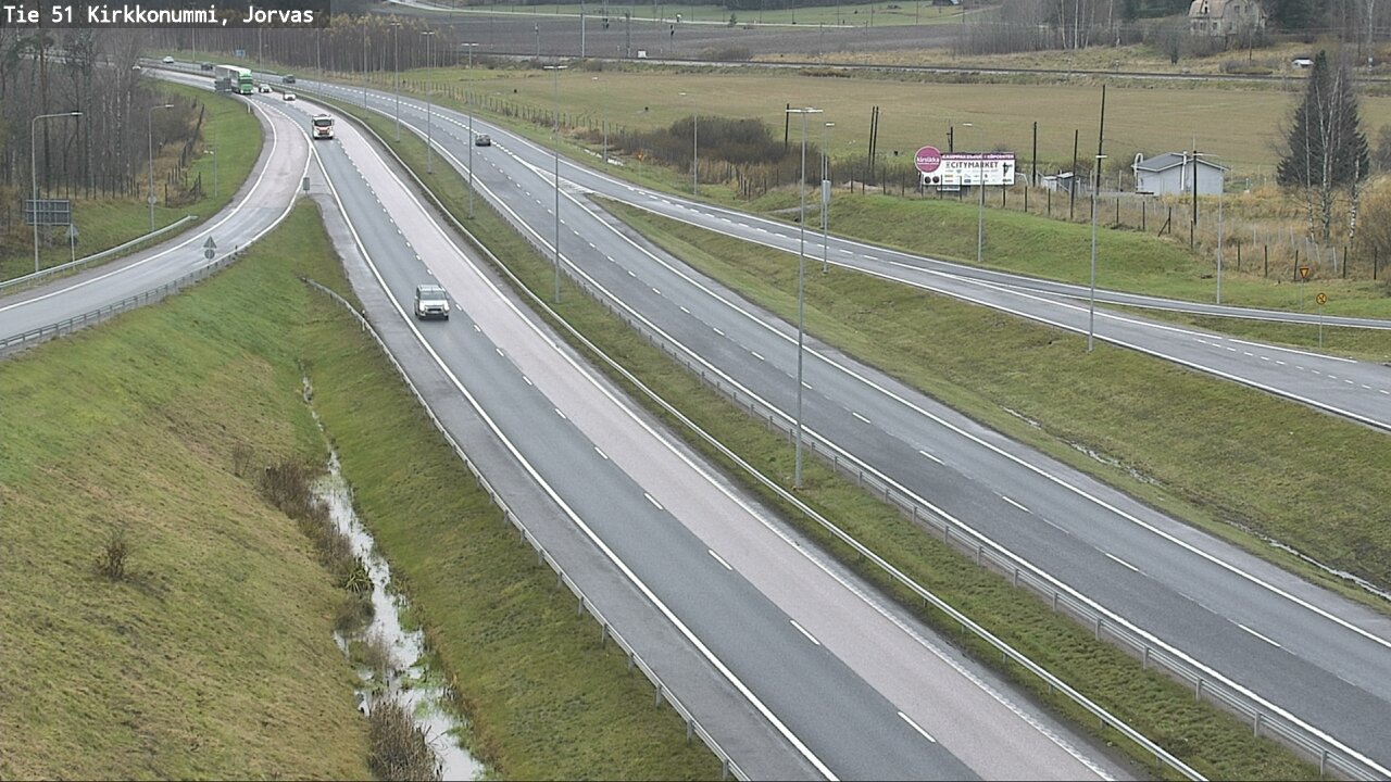 Kelikamerat Kuva Tie 51 Kirkkonummi, Jorvas, Kirkkonummi, Uusimaa