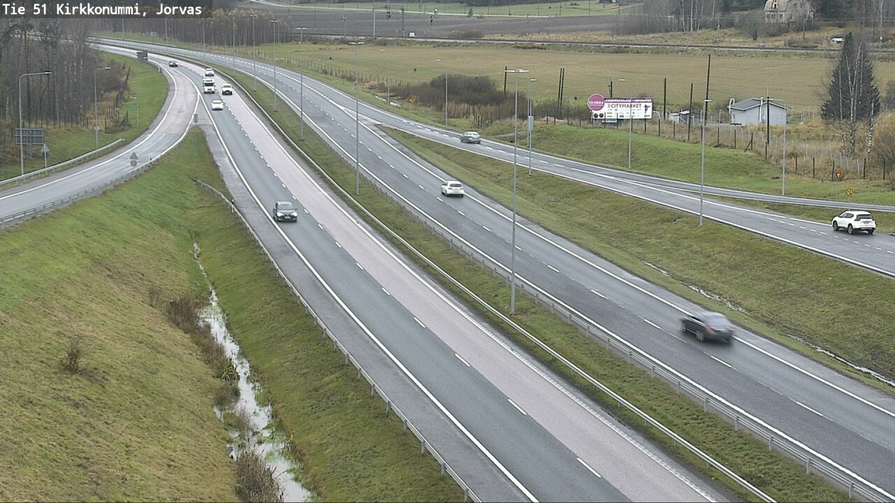 Kelikamerat Kuva Tie 51 Kirkkonummi, Jorvas, Kirkkonummi, Uusimaa