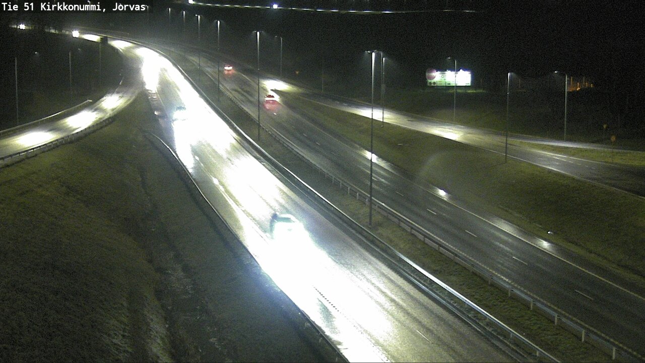 Weather Camera Image Väg 51 Kyrkslätt, Jorvas, Kirkkonummi, Uusimaa