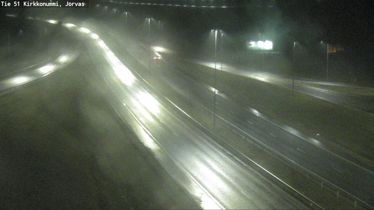 Weather Camera Image Road 51 Kirkkonummi, Jorvas, Kirkkonummi, Uusimaa