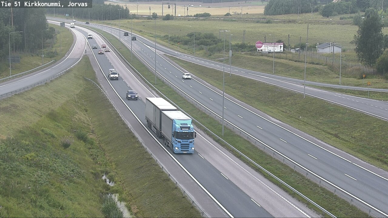 Weather Camera Image Road 51 Kirkkonummi, Jorvas, Kirkkonummi, Uusimaa