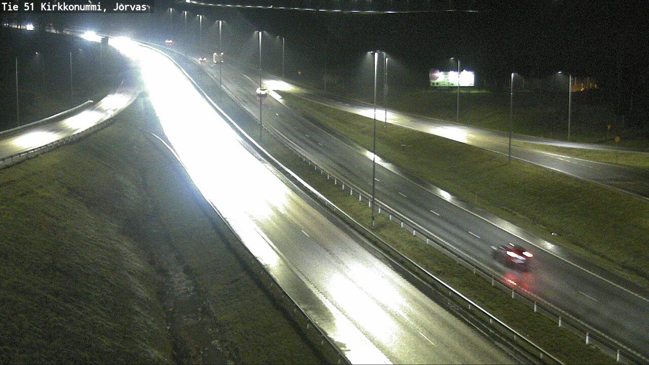 Weather Camera Image Väg 51 Kyrkslätt, Jorvas, Kirkkonummi, Uusimaa