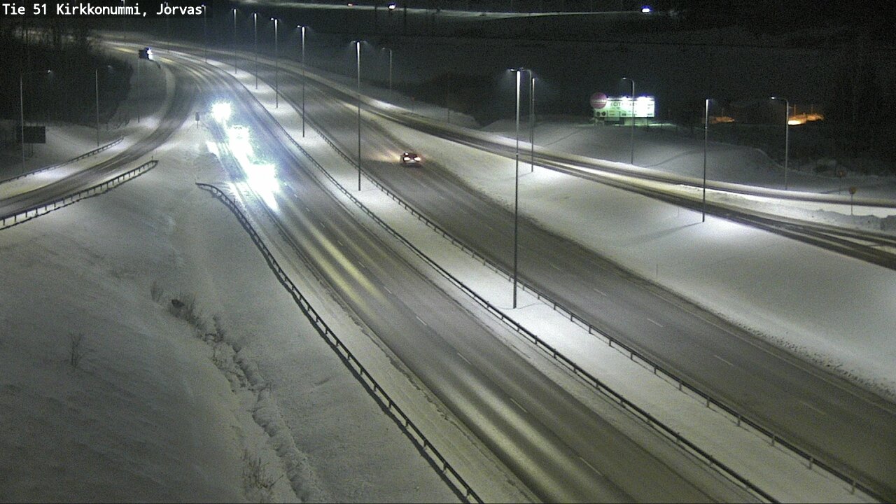 Weather Camera Image Road 51 Kirkkonummi, Jorvas, Kirkkonummi, Uusimaa