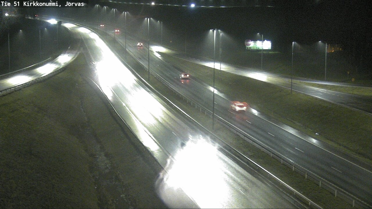 Weather Camera Image Road 51 Kirkkonummi, Jorvas, Kirkkonummi, Uusimaa