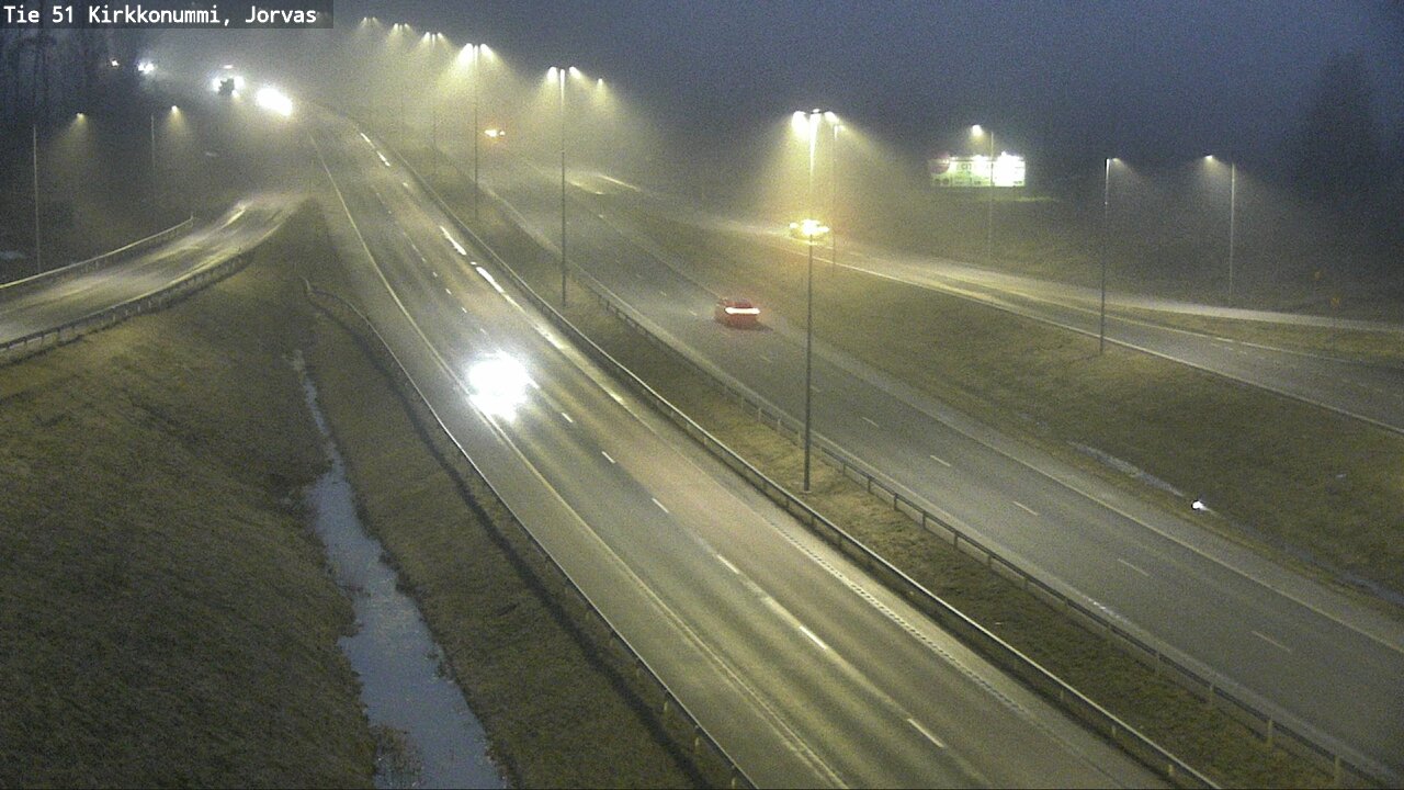 Weather Camera Image Road 51 Kirkkonummi, Jorvas, Kirkkonummi, Uusimaa
