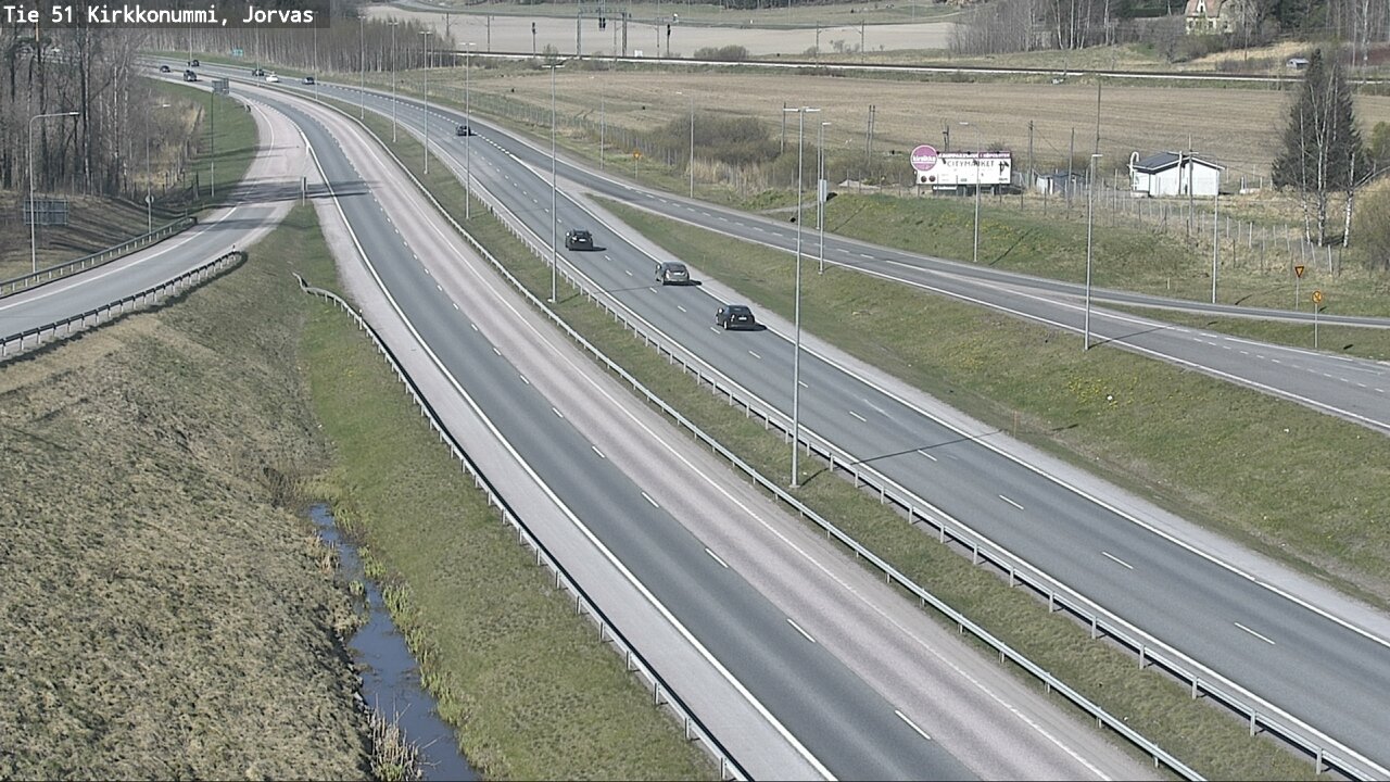 Kelikamerat Kuva Tie 51 Kirkkonummi, Jorvas, Kirkkonummi, Uusimaa