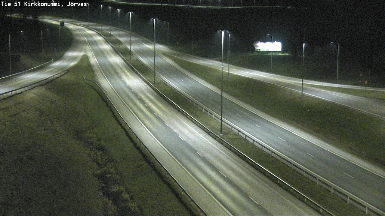 Weather Camera Image Road 51 Kirkkonummi, Jorvas, Kirkkonummi, Uusimaa